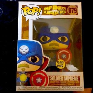 NWT Soldier Supreme Infinite Warps Funko Pop